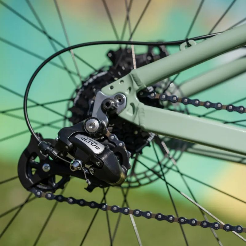 Bicicletă dirt KROSS Spade 1.0 green/silver/gloss 17