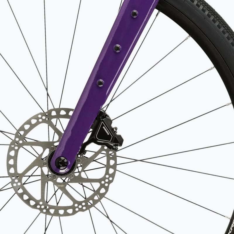 Bicicletă gravel KROSS Esker 1.0 FL grey/purple/gloss 7