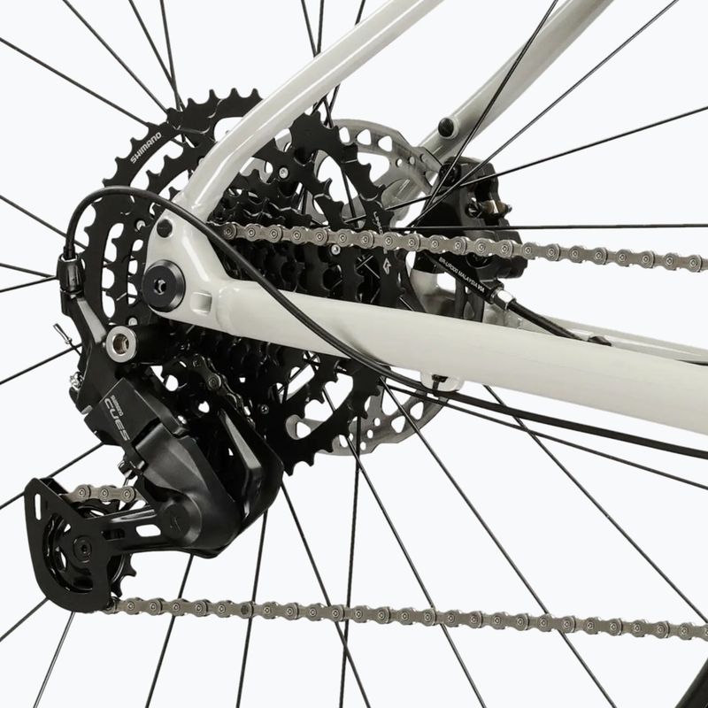 Bicicletă gravel KROSS Esker 1.0 FL grey/purple/gloss 8