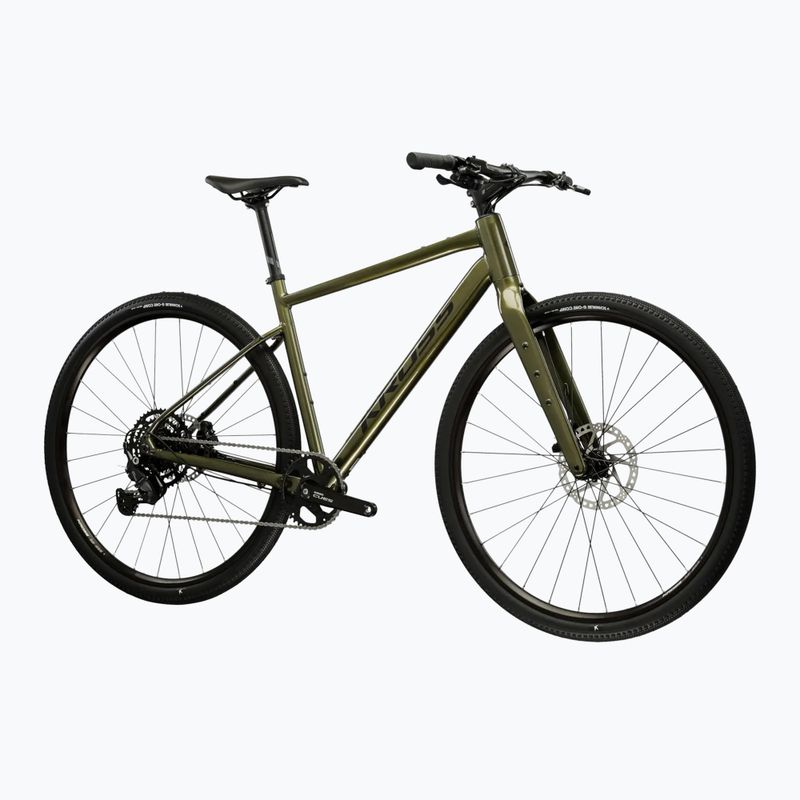 Bicicletă gravel KROSS Esker 1.0 FL green/graphite/gloss 2