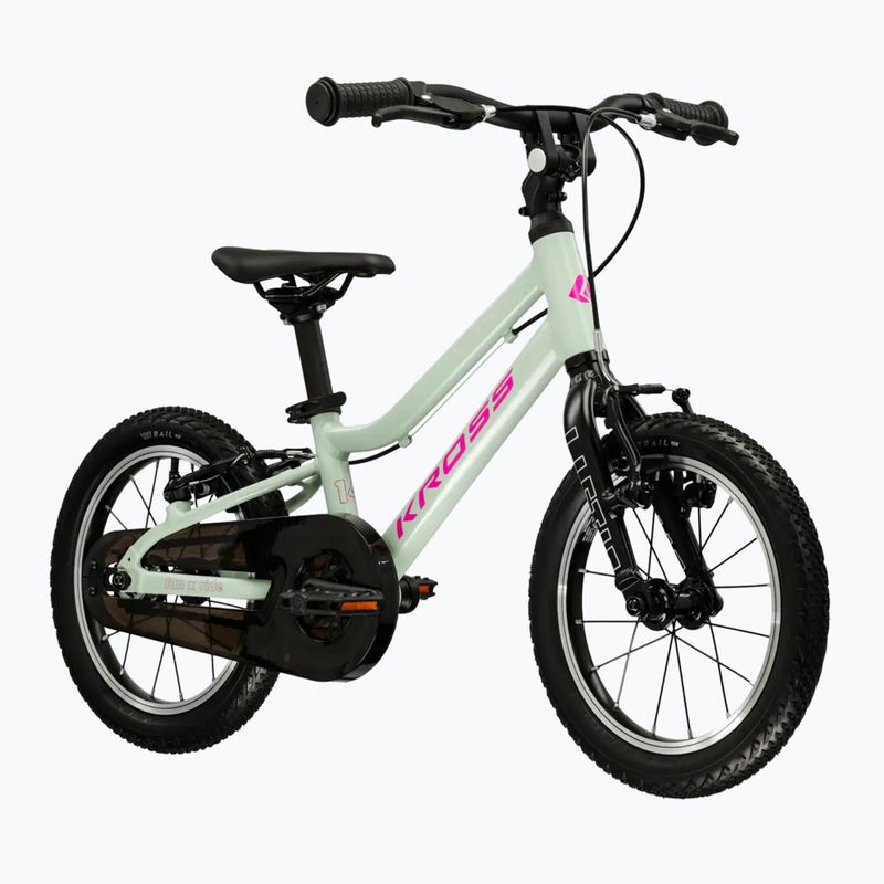 Bicicletă pentru copii KROSS Liftie 14 mint/pink/matte 2