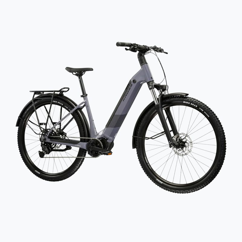 Bicicletă electrică KROSS Influx Suv Hybrid 1.0 820Wh LS gray/black/gloss 2