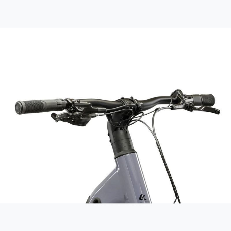 Bicicletă electrică KROSS Influx Suv Hybrid 1.0 820Wh LS gray/black/gloss 4