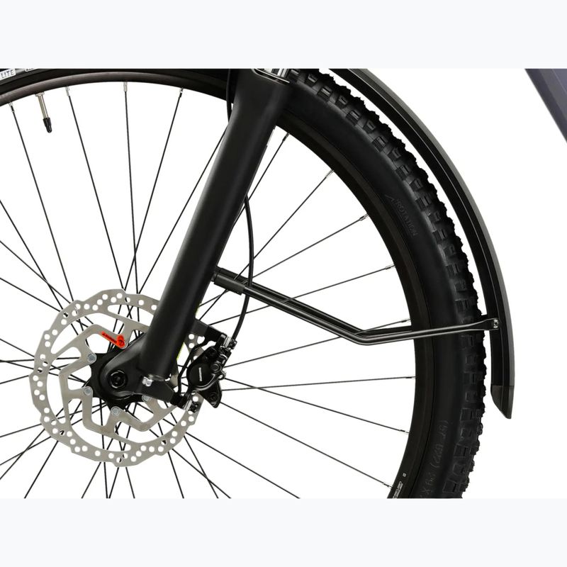 Bicicletă electrică KROSS Influx Suv Hybrid 1.0 820Wh LS gray/black/gloss 7