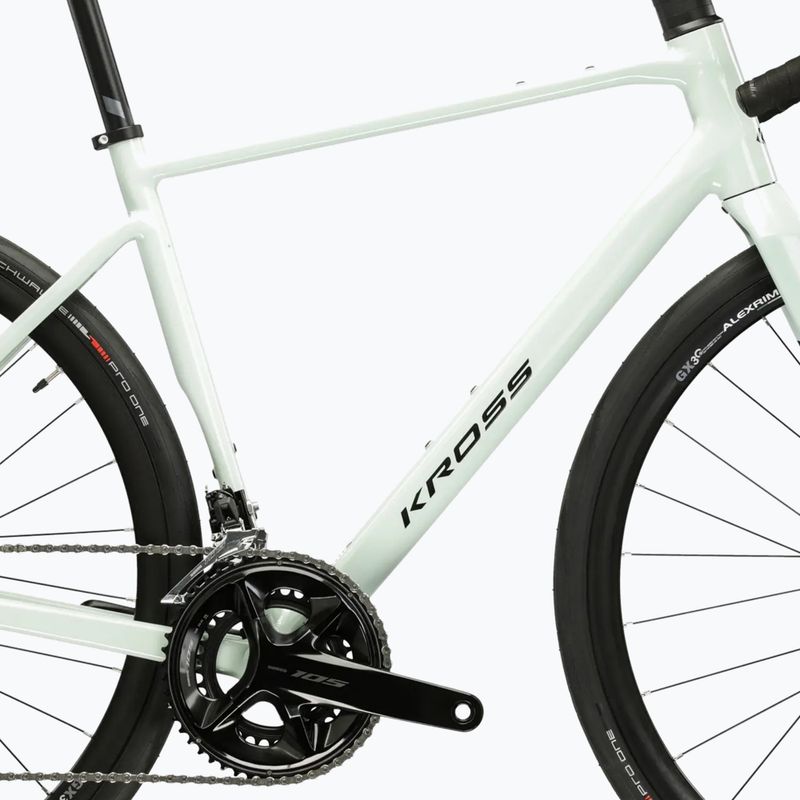 Bicicletă de șosea KROSS Alta 4.0 mint/turquoise/gloss 12