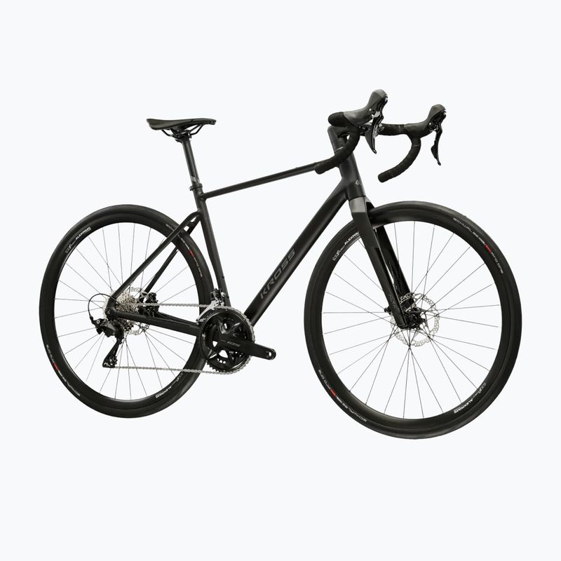 Bicicletă de șosea KROSS Alta 4.0 black/graphite/matte 2