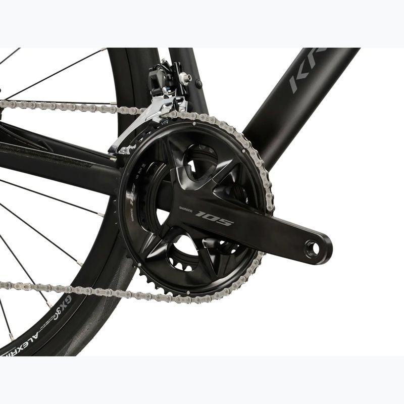 Bicicletă de șosea KROSS Alta 4.0 black/graphite/matte 10