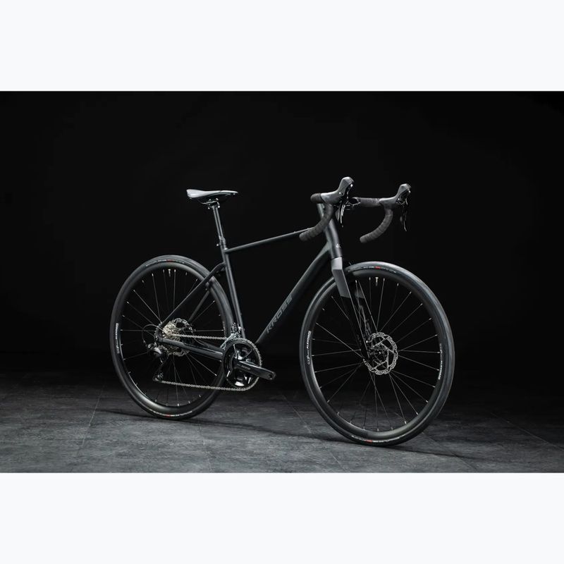 Bicicletă de șosea KROSS Alta 4.0 black/graphite/matte 14