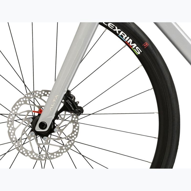 Bicicletă de șosea KROSS Alta 2.0 silver/turquoise/gloss 6