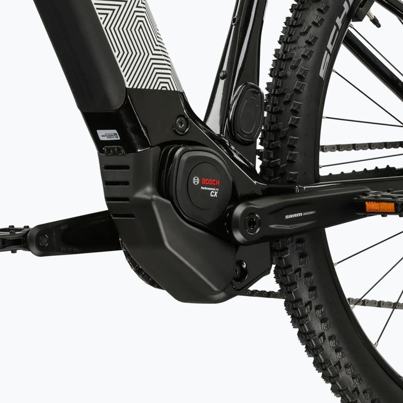 Bicicletă electrică KROSS Influx Hyb 5.0 29 electric 800 Wh black/white/gloss 9