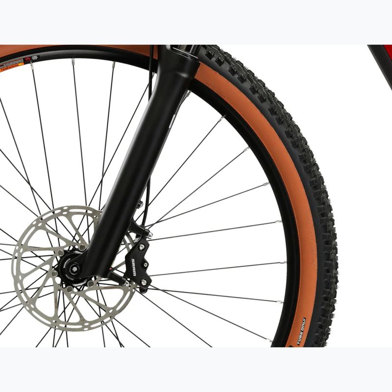 Bicicletă electrică pentru femei KROSS Influx Hyb 4.0 W 29 el. 800 Wh ruby/burgundy/gloss 7