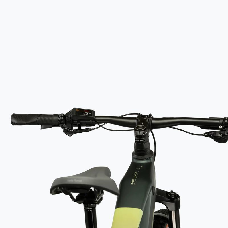 Bicicletă electrică KROSS Influx Hyb 4.0 29 el. 800 Mh green/khaki/matte 5