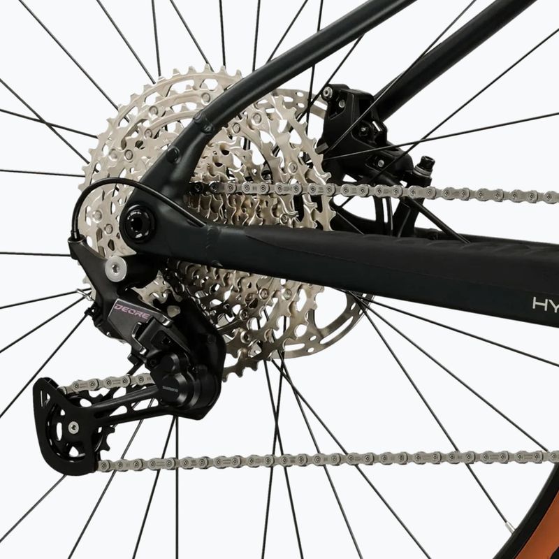 Bicicletă electrică KROSS Influx Hyb 4.0 29 el. 800 Mh green/khaki/matte 8