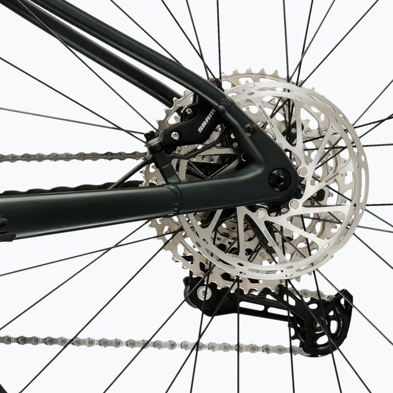 Bicicletă electrică KROSS Influx Hyb 4.0 29 el. 800 Mh green/khaki/matte 11