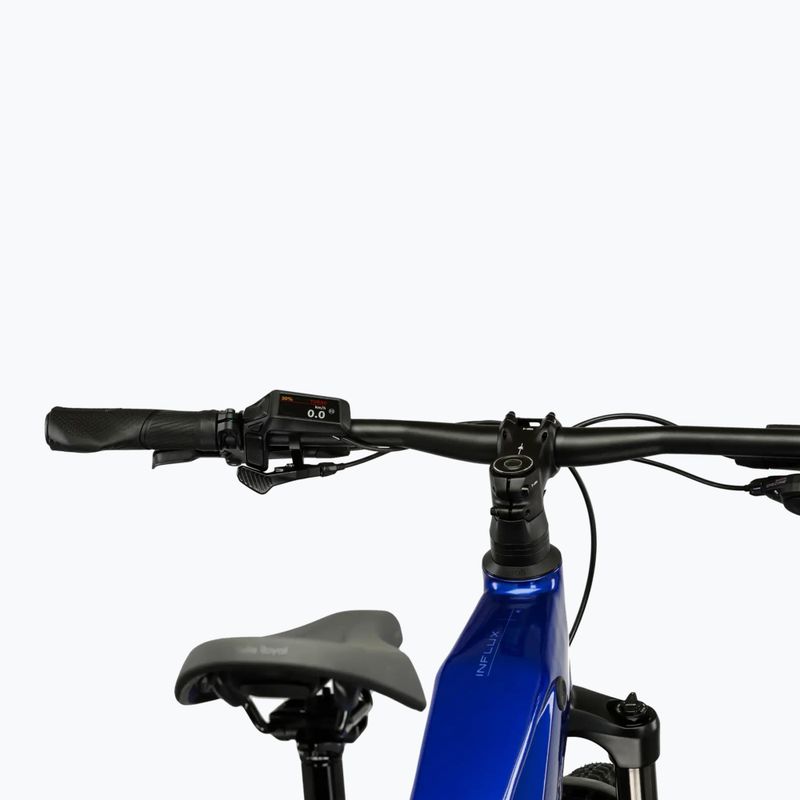Bicicletă electrică KROSS Influx Hyb 4.0 29 el. 800 Mh blue/light blue/gloss 5