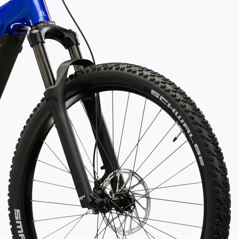Bicicletă electrică KROSS Influx Hyb 4.0 29 el. 800 Mh blue/light blue/gloss 6