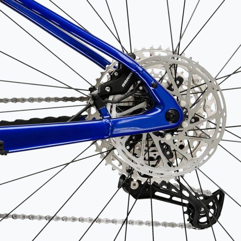 Bicicletă electrică KROSS Influx Hyb 4.0 29 el. 800 Mh blue/light blue/gloss 11