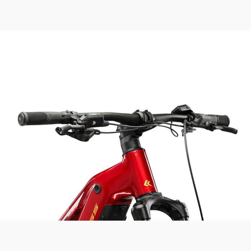 Bicicletă electrică pentru femei KROSS Influx Hyb 4.0 W 27.5 el. 800 Wh ruby/burgundy/gloss 4