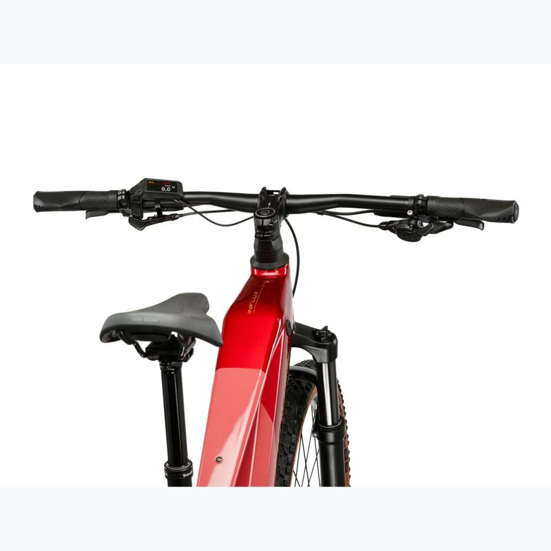 Bicicletă electrică pentru femei KROSS Influx Hyb 4.0 W 27.5 el. 800 Wh ruby/burgundy/gloss 5