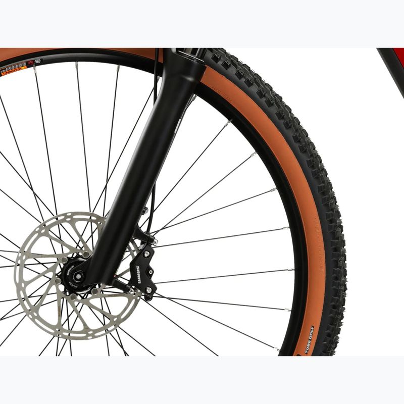 Bicicletă electrică pentru femei KROSS Influx Hyb 4.0 W 27.5 el. 800 Wh ruby/burgundy/gloss 7
