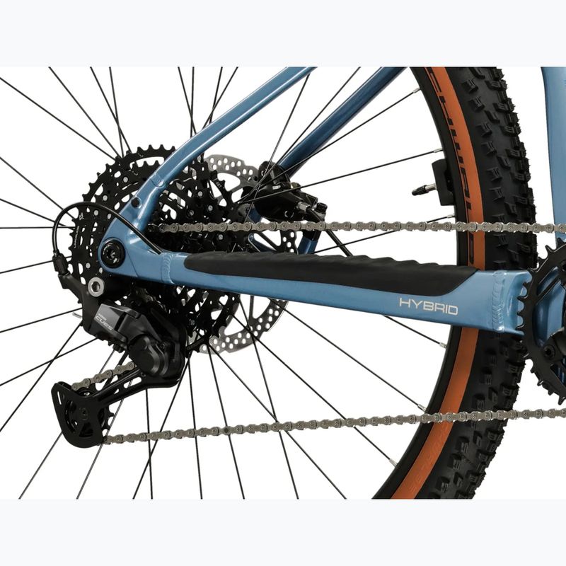 Bicicletă electrică pentru femei KROSS Influx Hyb 3.0 29 el. 800 Wh blue/light blue/gloss 8