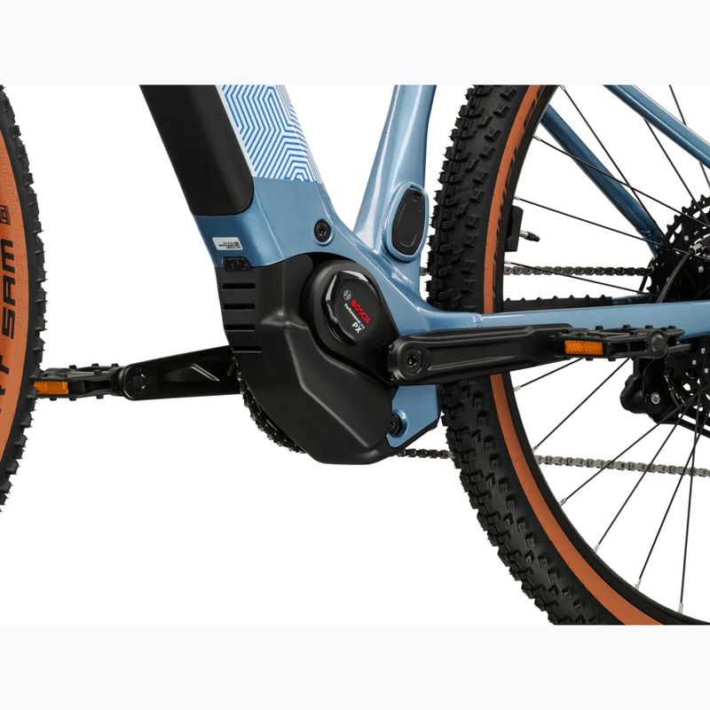 Bicicletă electrică pentru femei KROSS Influx Hyb 3.0 29 el. 800 Wh blue/light blue/gloss 10