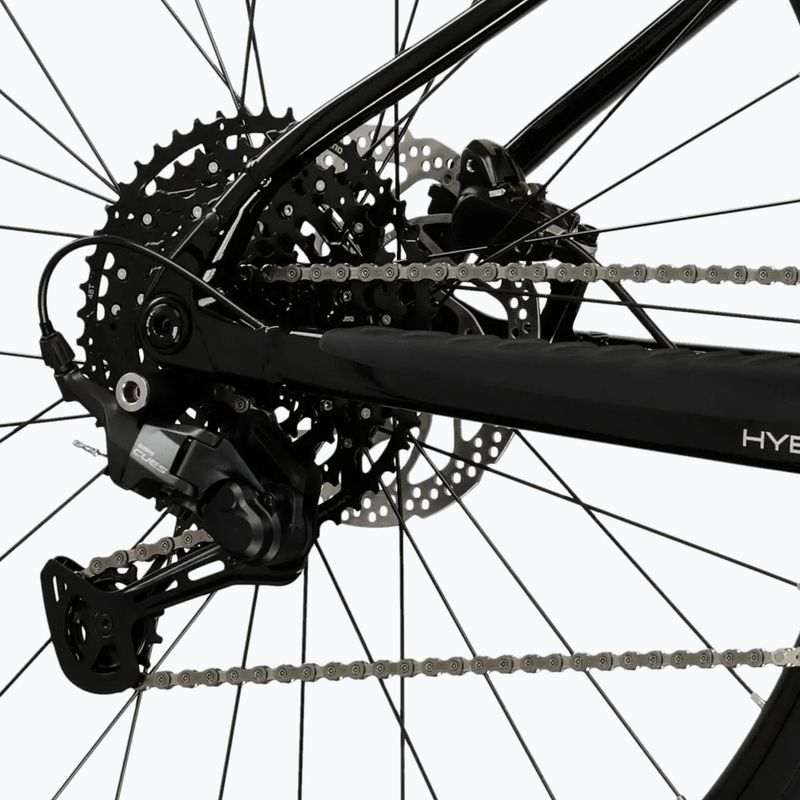 Bicicletă electrică KROSS Influx Hyb 3.0 29 el. 800 Wh black/graphite/gloss 8