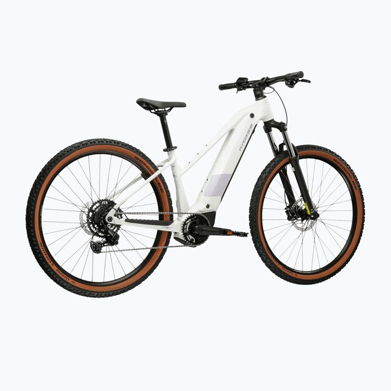 Bicicletă electrică pentru femei KROSS Influx Hyb 2.0 29 el. 600 Wh pearl/purple/gloss 2