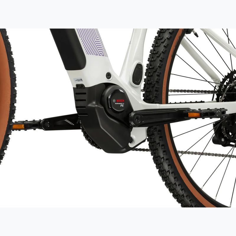 Bicicletă electrică pentru femei KROSS Influx Hyb 2.0 29 el. 600 Wh pearl/purple/gloss 9
