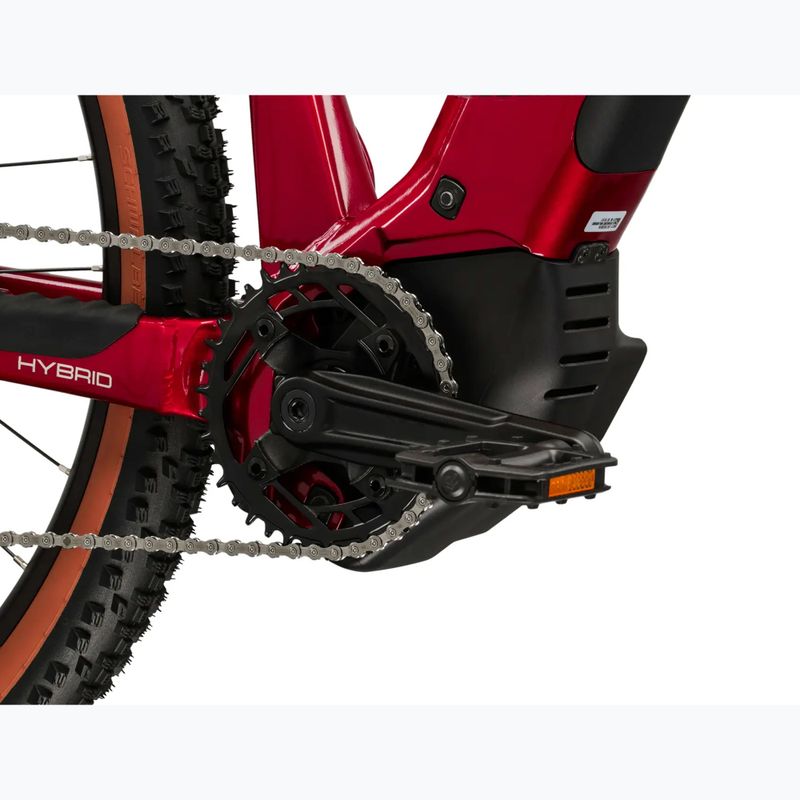 Bicicletă electrică KROSS Influx Hyb 2.0 29 el. 600 Wh ruby/black/gloss 9