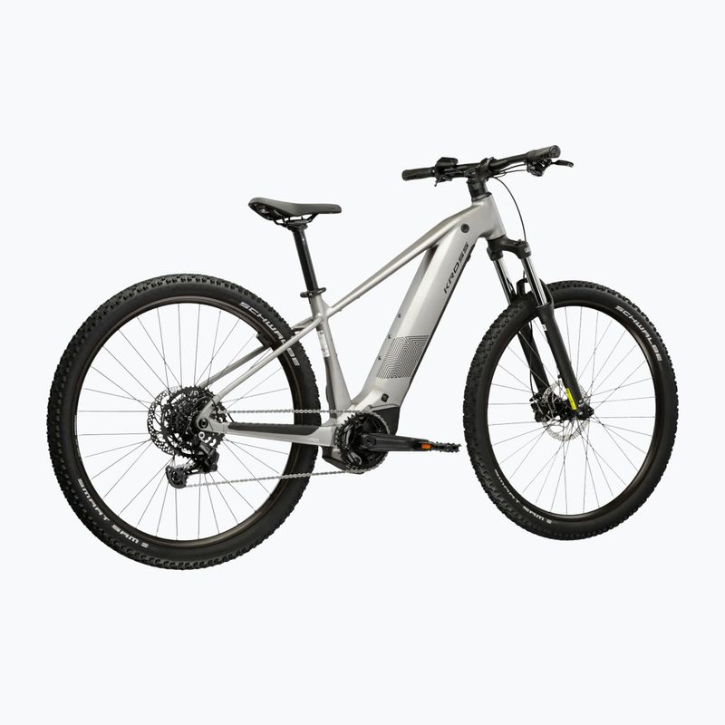 Bicicletă electrică KROSS Influx Hyb 2.0 29 el. 600 Wh silver/black/matte 3