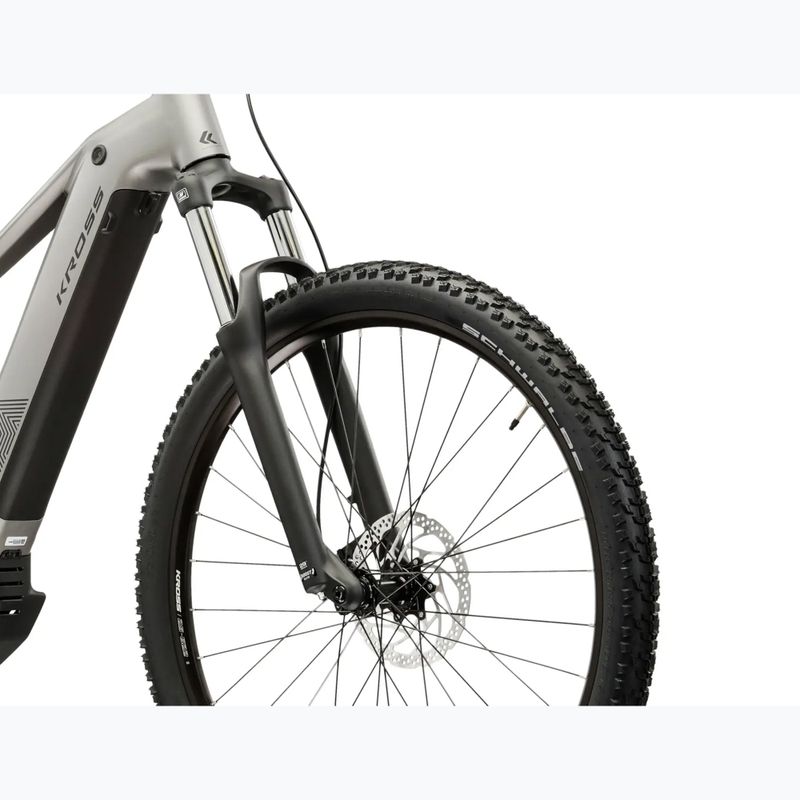 Bicicletă electrică KROSS Influx Hyb 2.0 29 el. 600 Wh silver/black/matte 6