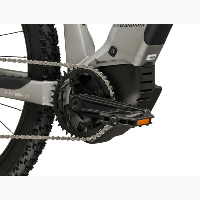 Bicicletă electrică KROSS Influx Hyb 2.0 29 el. 600 Wh silver/black/matte 9