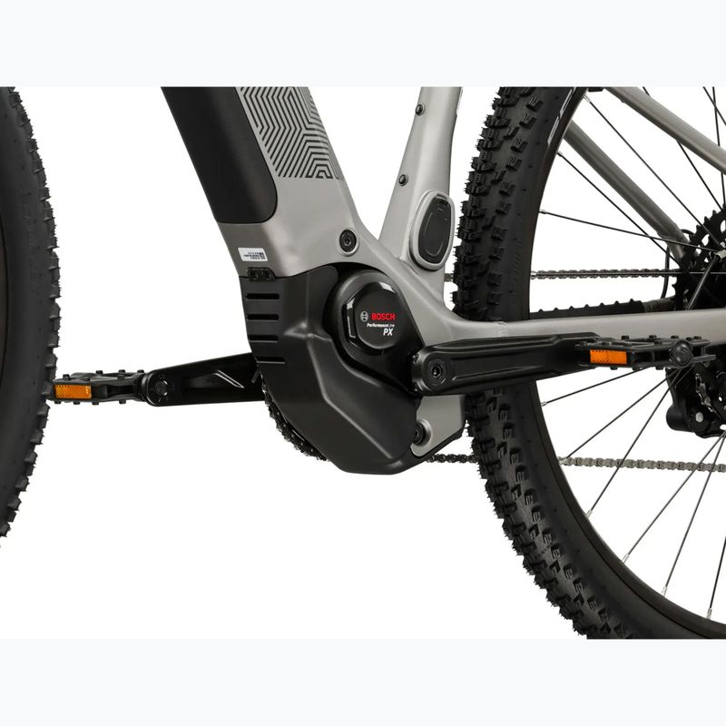 Bicicletă electrică KROSS Influx Hyb 2.0 29 el. 600 Wh silver/black/matte 10