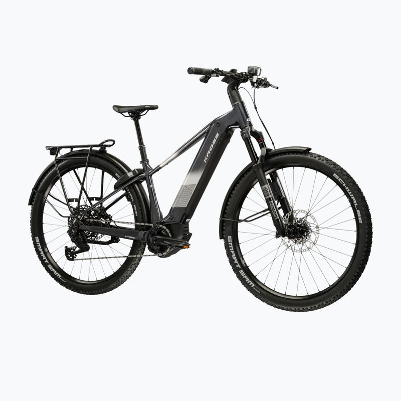 Bicicletă electrică KROSS Influx Suv Hybrid 6.0 29 el. 800 Wh graphite/silver/gloss 2
