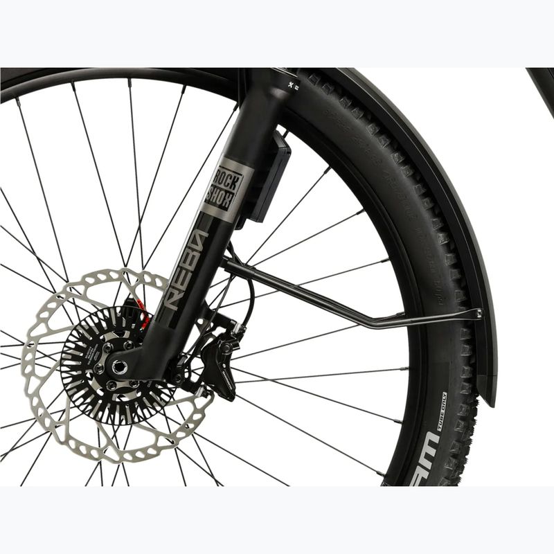 Bicicletă electrică KROSS Influx Suv Hybrid 6.0 29 el. 800 Wh graphite/silver/gloss 7