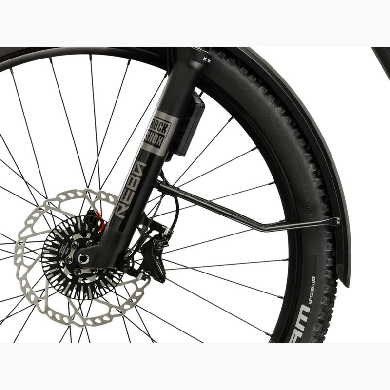 Bicicletă electrică KROSS Influx Suv Hybrid 6.0 29 el. 800 Wh graphite/silver/gloss 8
