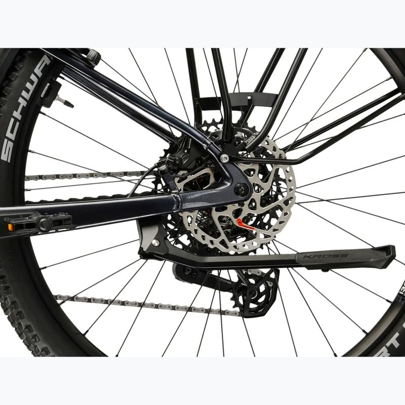 Bicicletă electrică KROSS Influx Suv Hybrid 6.0 29 el. 800 Wh graphite/silver/gloss 11