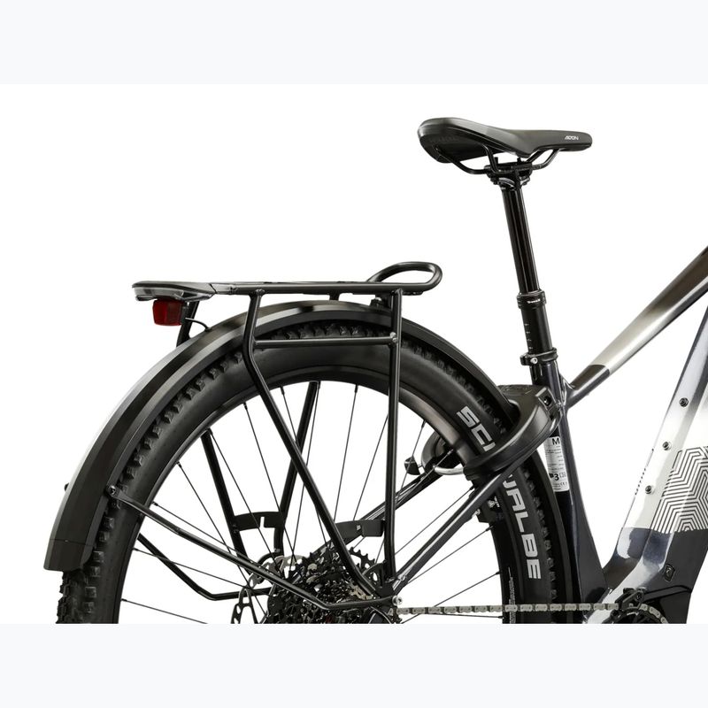 Bicicletă electrică KROSS Influx Suv Hybrid 6.0 29 el. 800 Wh graphite/silver/gloss 14