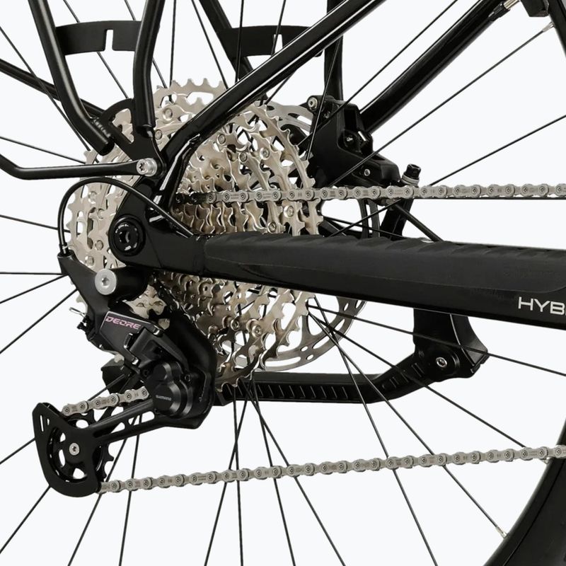 Bicicletă electrică KROSS Influx Suv Hybrid 4.0 800 29 el. black/beige/gloss 10