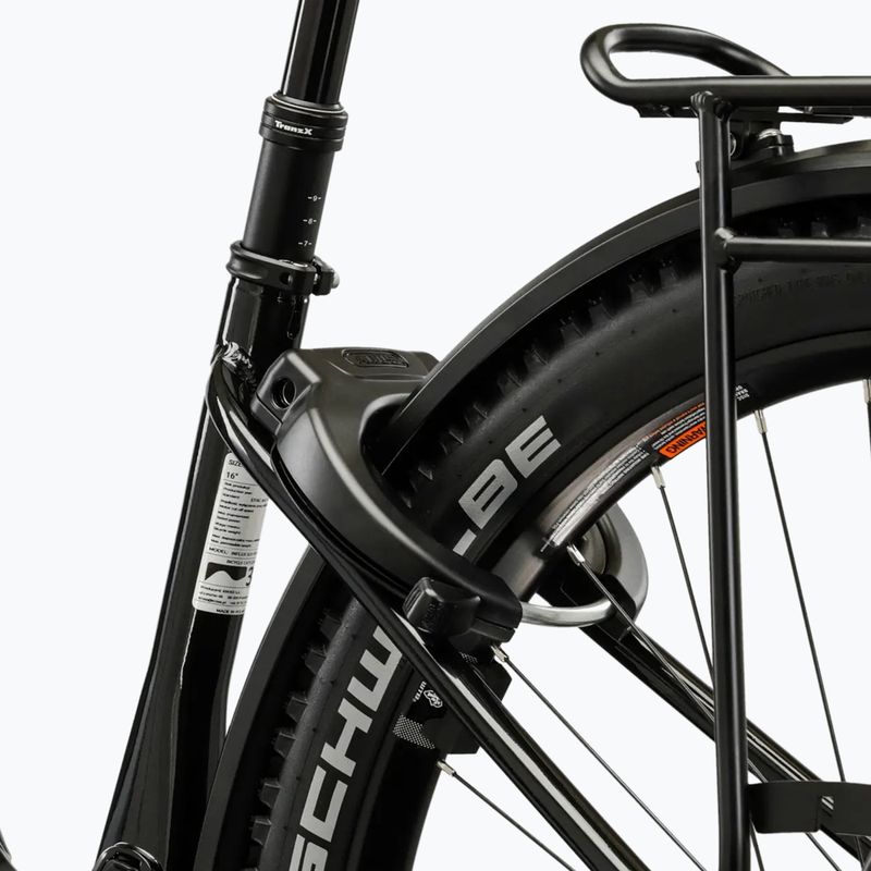 Bicicletă electrică KROSS Influx Suv Hybrid 4.0 800 29 el. black/beige/gloss 14