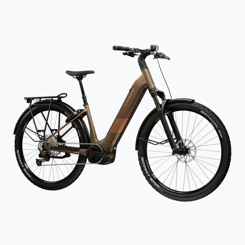 Bicicletă electrică KROSS Influx Suv Hybrid 4.0 800 29 electric gray/copper/matte 2