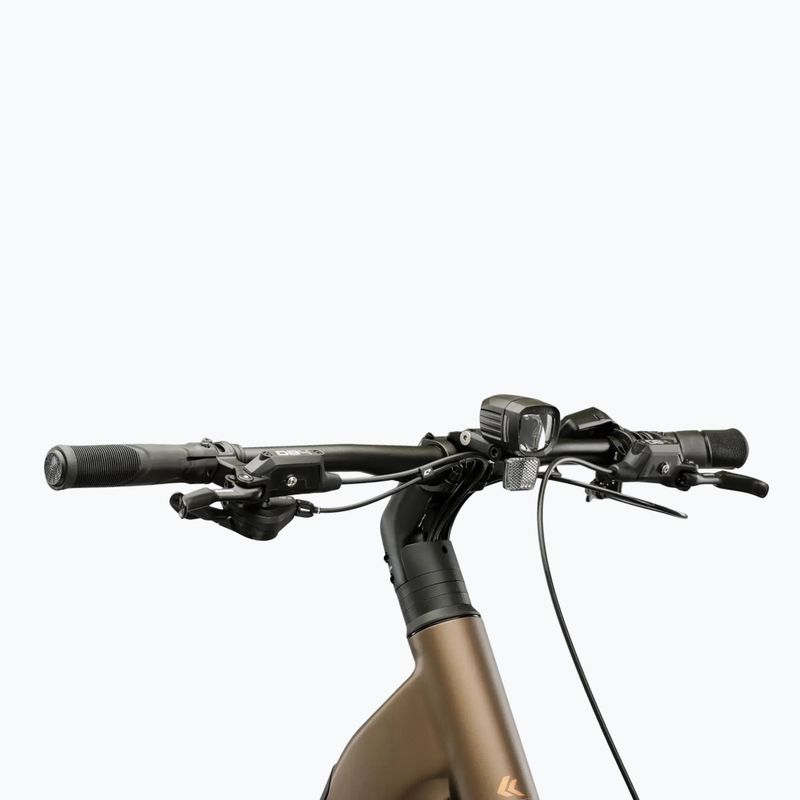 Bicicletă electrică KROSS Influx Suv Hybrid 4.0 800 29 electric gray/copper/matte 4