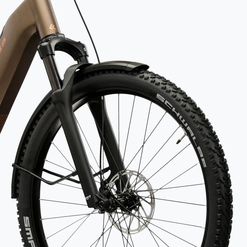 Bicicletă electrică KROSS Influx Suv Hybrid 4.0 800 29 electric gray/copper/matte 6