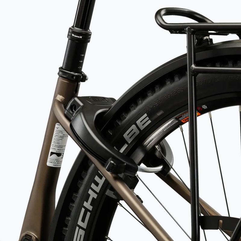 Bicicletă electrică KROSS Influx Suv Hybrid 4.0 800 29 electric gray/copper/matte 12