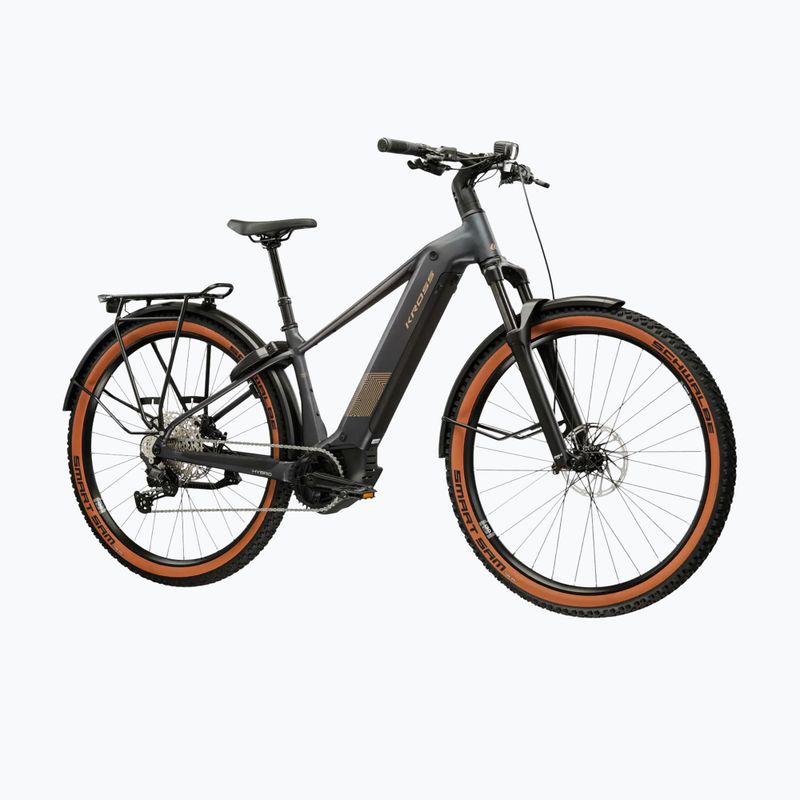 Bicicletă electrică KROSS Influx Suv Hybrid 4.0 800 29 el. graphite/gold/matte 2