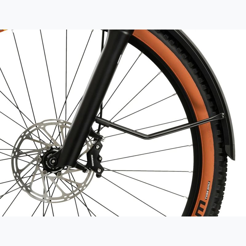 Bicicletă electrică KROSS Influx Suv Hybrid 4.0 800 29 el. graphite/gold/matte 7