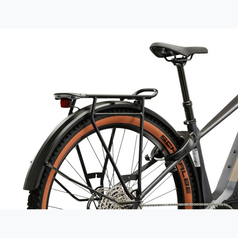 Bicicletă electrică KROSS Influx Suv Hybrid 4.0 800 29 el. graphite/gold/matte 14