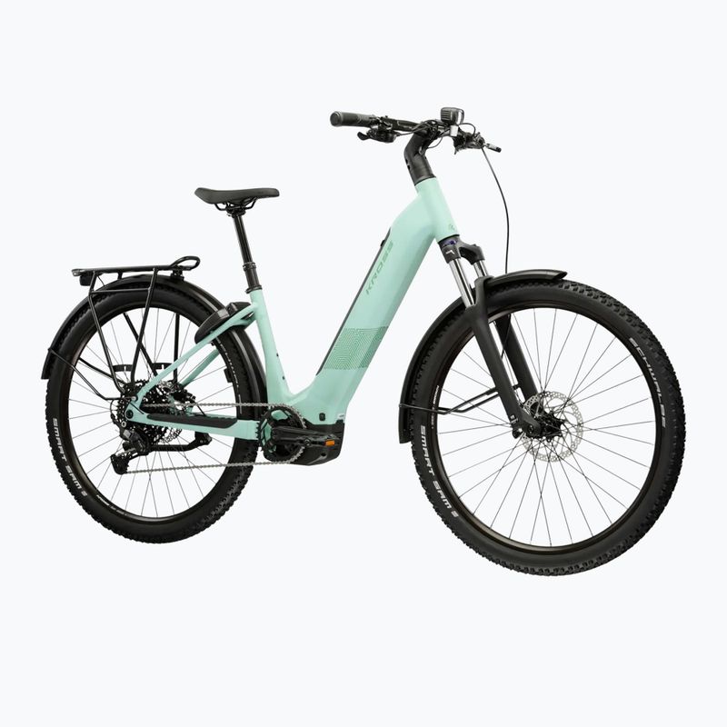 Bicicletă electrică KROSS Influx Suv Hybrid 3.0 29 el. 800 Wh green/green/matte 2