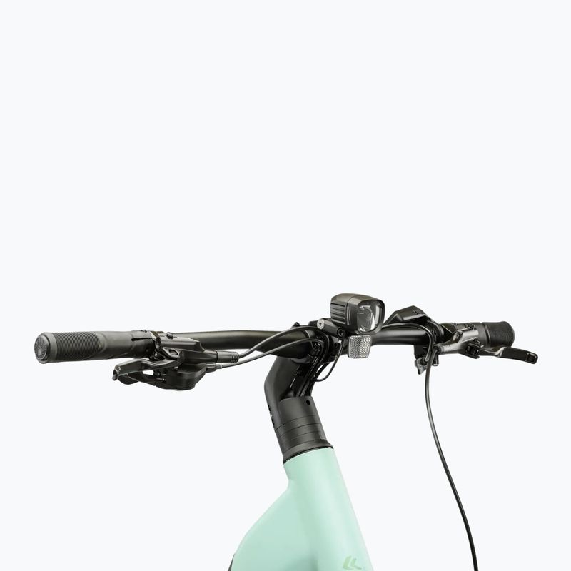 Bicicletă electrică KROSS Influx Suv Hybrid 3.0 29 el. 800 Wh green/green/matte 4